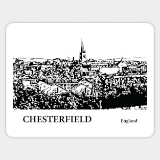 Chesterfield England Sticker